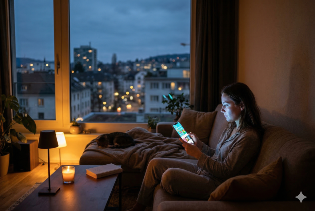 Digitale Dämmerung Warum Blaulicht deinen Schlaf stört – und wie du die Kurve kriegst